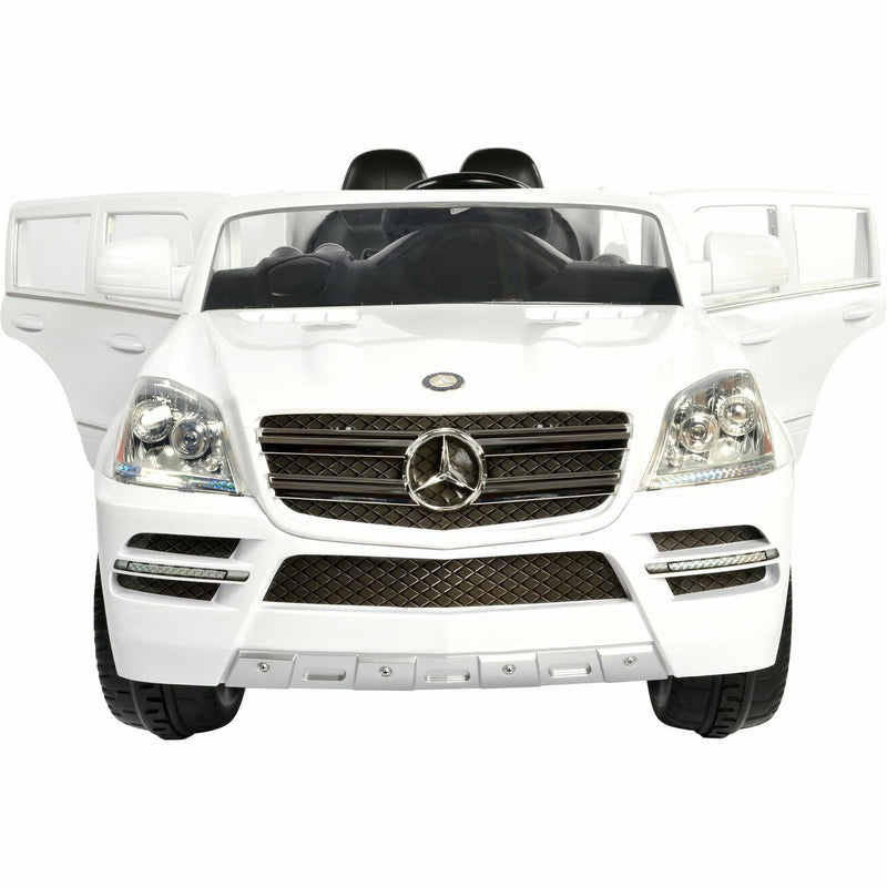 Rev Up Your Child's Playtime with the 6V Mercedes-Benz GL450 SUV Ride-On in White