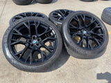 21" + 22" BMW OEM X5M X6M Series OEM 86244 86243 wheels rims MICHELIN Texas Truck Tire