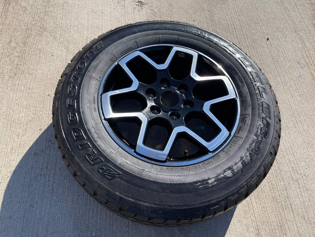 18" Ford Bronco wheel rim 95213 10389 Ranger spare 2022 2023 2024 2025 2026 Texas Truck Tire