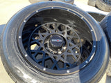 20x12 20" VISION SR599 wheels rims 8x165 8x6.5 Chevy GMC Ram 2500 3500 Texas Truck Tire