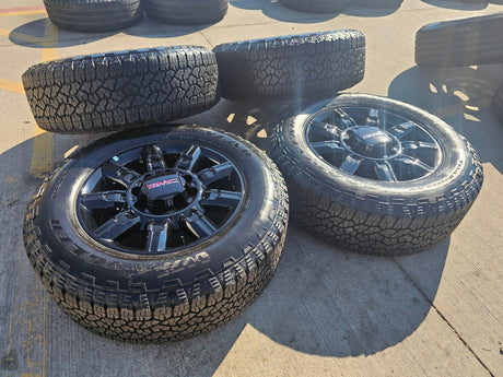 20" GMC Sierra DENALI 2500 3500 OEM 14137 5963 wheels rims Silverado 2026 NEW Texas Truck Tire