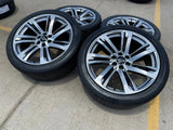 24" Chevy Tahoe Silverado OEM wheels rims tires Escalade 2023 2024 2025 2026 NEW Texas Truck Tire