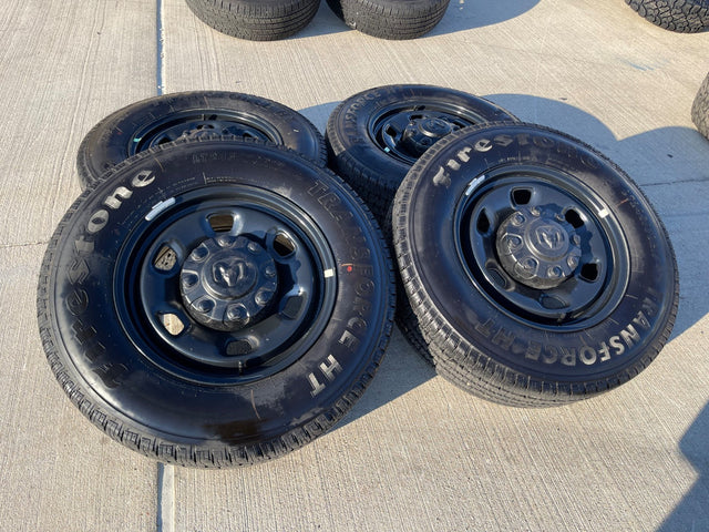 17" Ram 2500 3500 Laramie Power Wagon OEM 2497 wheels rims 2025 2026 NEW Texas Truck Tire