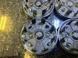 (4) Rivian R1T R1S OEM center caps 2022 2023 2024 2025 2026 Texas Truck Tire