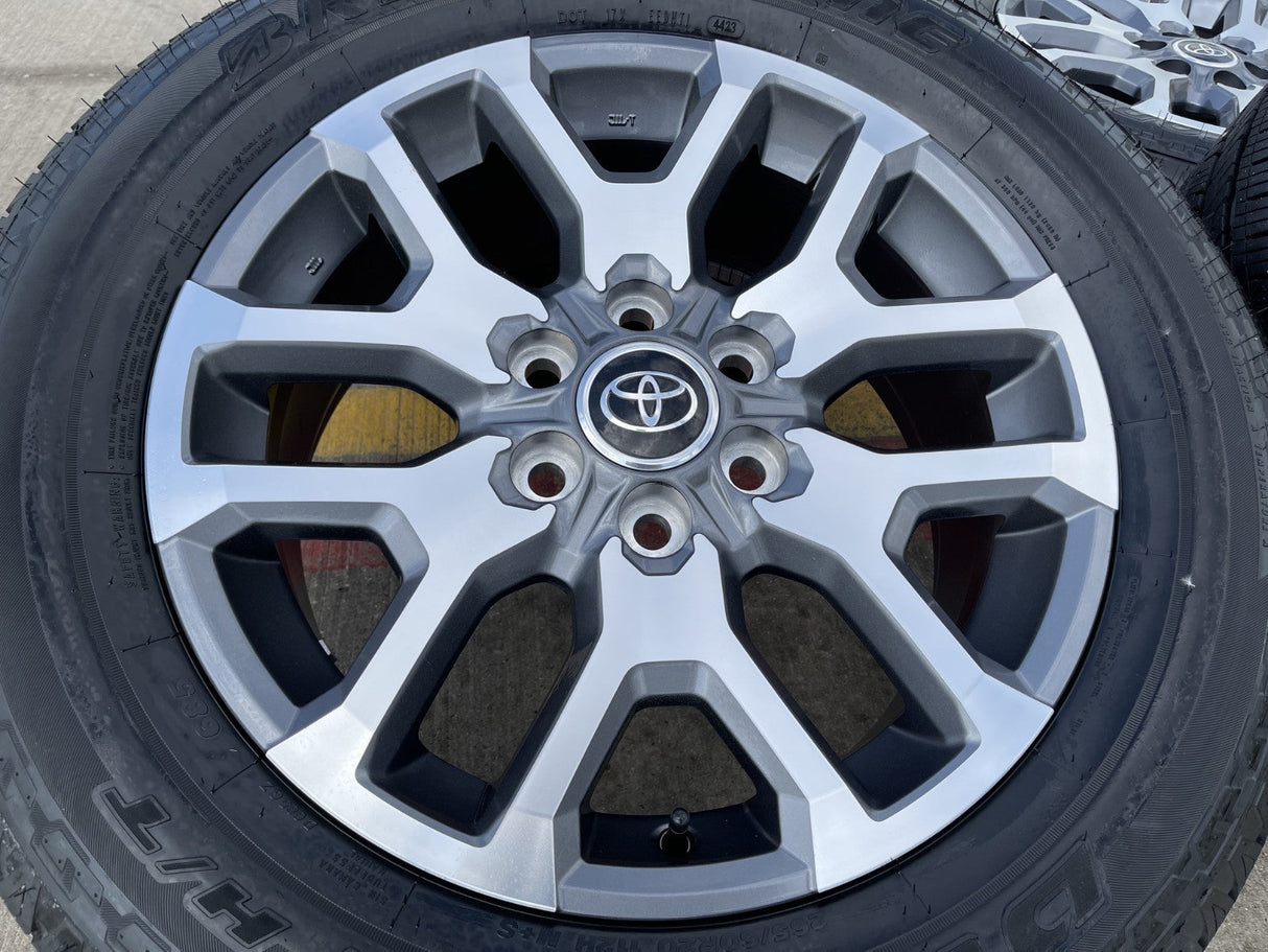 20" Toyota Tundra TSS TRD OEM wheels rims 95359 75277 Sequoia 2024 2025 2026 NEW Texas Truck Tire