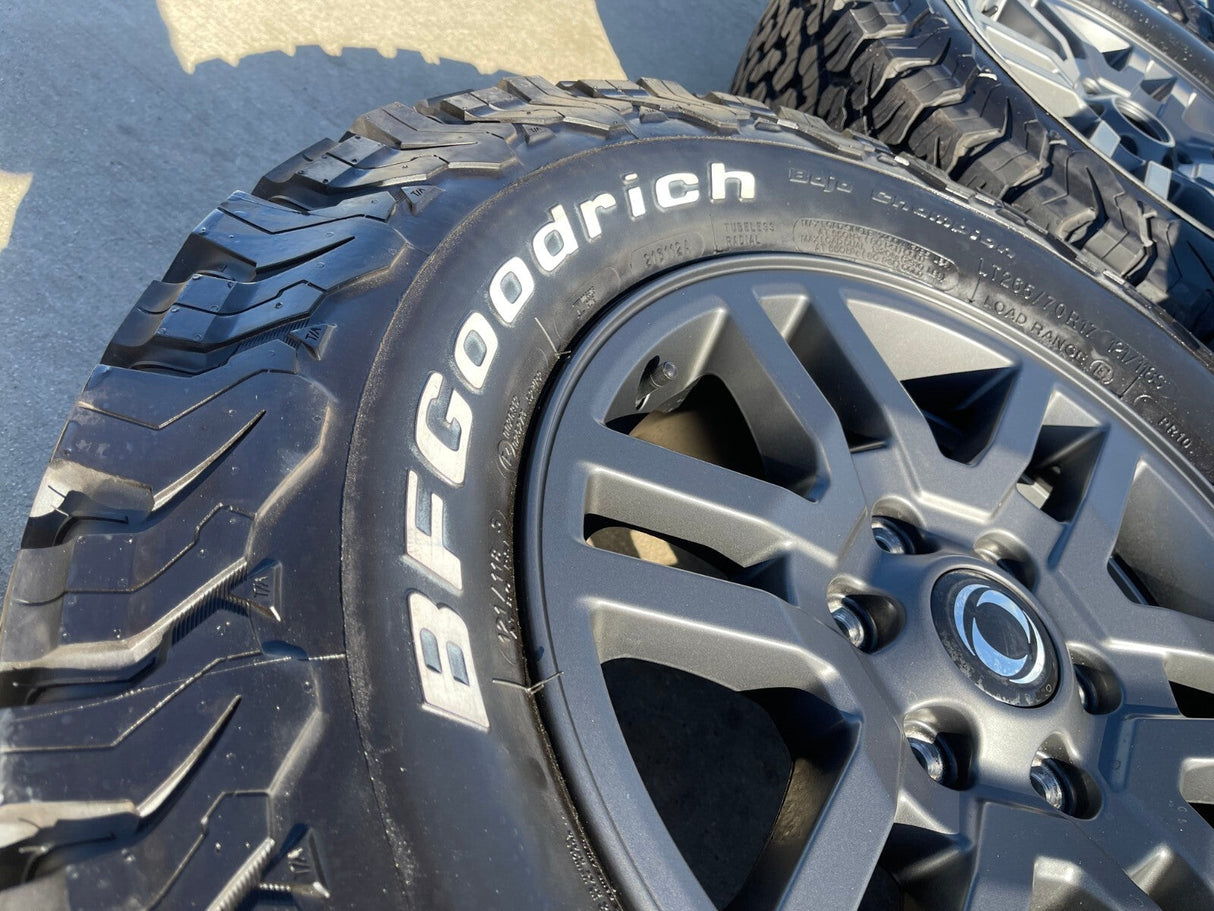 17" INEOS Grenadier OEM wheels rims tires 2023 2024 2025 2026 NEW BFG Texas Truck Tire