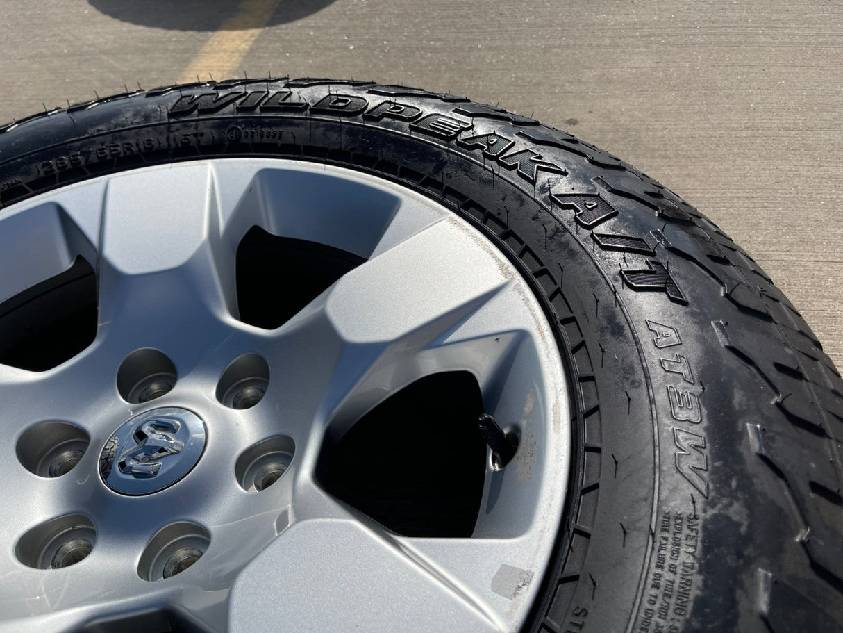 18" Ram 1500 OEM CHROME 2669 wheels rims 2021 2022 2023 2024 2025 2026 FALKEN Texas Truck Tire