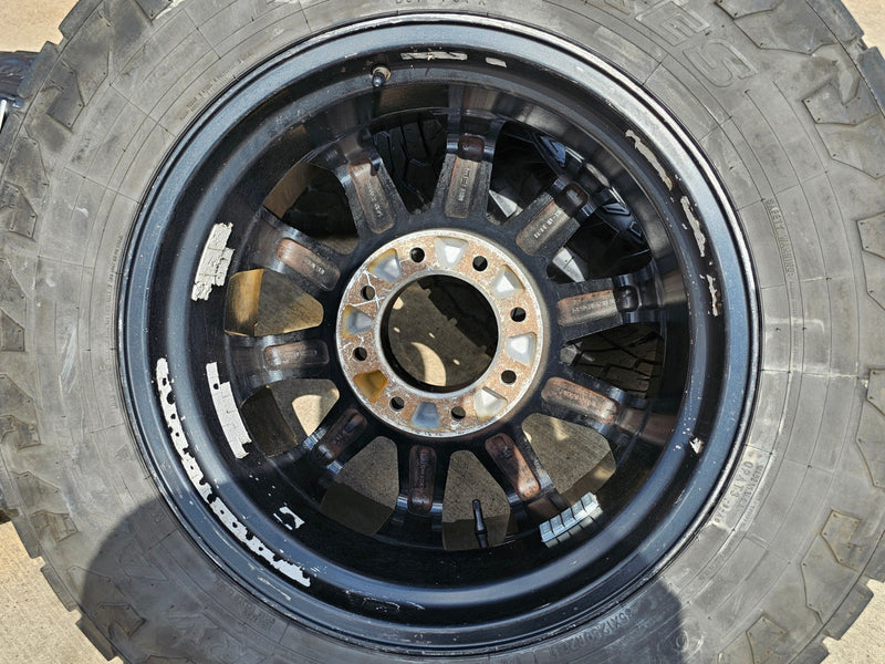 20x10 FUEL Contra D615 Ford F-250 F-350 rims wheels 8x170 -18 TOYO 35" Texas Truck Tire