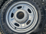 17" Ford F-250 F-350 OEM 3828 wheels rims tires FIRESTONE DESTINATION M/T2 Texas Truck Tire