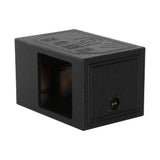 QBOMB12VL SING SQ Single 12" Subwoofer Box For Square Woofer QPower
