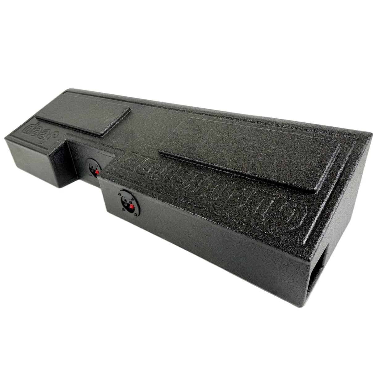 Jeep Gladiator 19-25 Subwoofer Box Quad 8 Front Fire Ported Under Rear Seat Moon Car Stereo