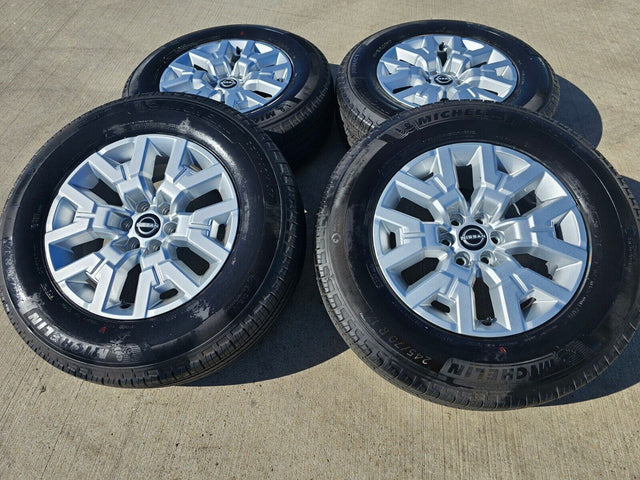 17" Nissan Frontier OEM Desert Runner 62832 wheels rims 2023 2024 2025 NEW Texas Truck Tire