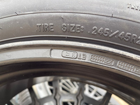 20x8.5 Rotiform LAS-R wheels rims 5x114 5x4.5 Camry Sienna Rav4 Charger NEW Texas Truck Tire