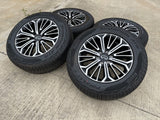 20" Nissan Titan PRO-4X Armada OEM wheels rims tires black 2024 2025 2026 NEW Texas Truck Tire
