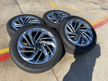 22" Lincoln Navigator OEM 94225 rims wheels BLACK LABEL 2025 2026 MICHELIN NEW Texas Truck Tire