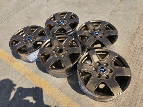 17" Ford Bronco wheels rims 95292 10383 SASQUATCH Ranger 2024 2025 2026 NEW Texas Truck Tire