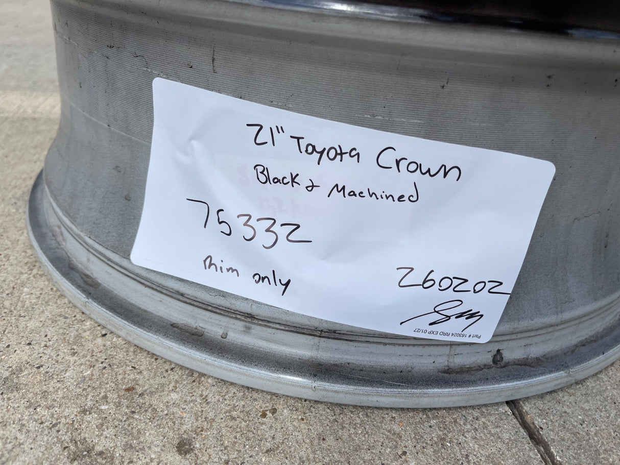 21" Toyota Crown Signia OEM 75332 wheel rim Camry Lexus 2023 2024 2025 2026 Texas Truck Tire