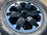 (1) 18" Ford Bronco BADLANDS OEM black wheel rim 10282 Ranger Spare tire Texas Truck Tire