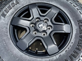 17" Ford Bronco wheels rims 95292 10383 SASQUATCH Ranger tires KENDA 37" Texas Truck Tire