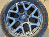 20" Dodge Ram 1500 OEM 94059 Laramie wheel rim 68583860AA Spare 2024 2025 2026 Texas Truck Tire