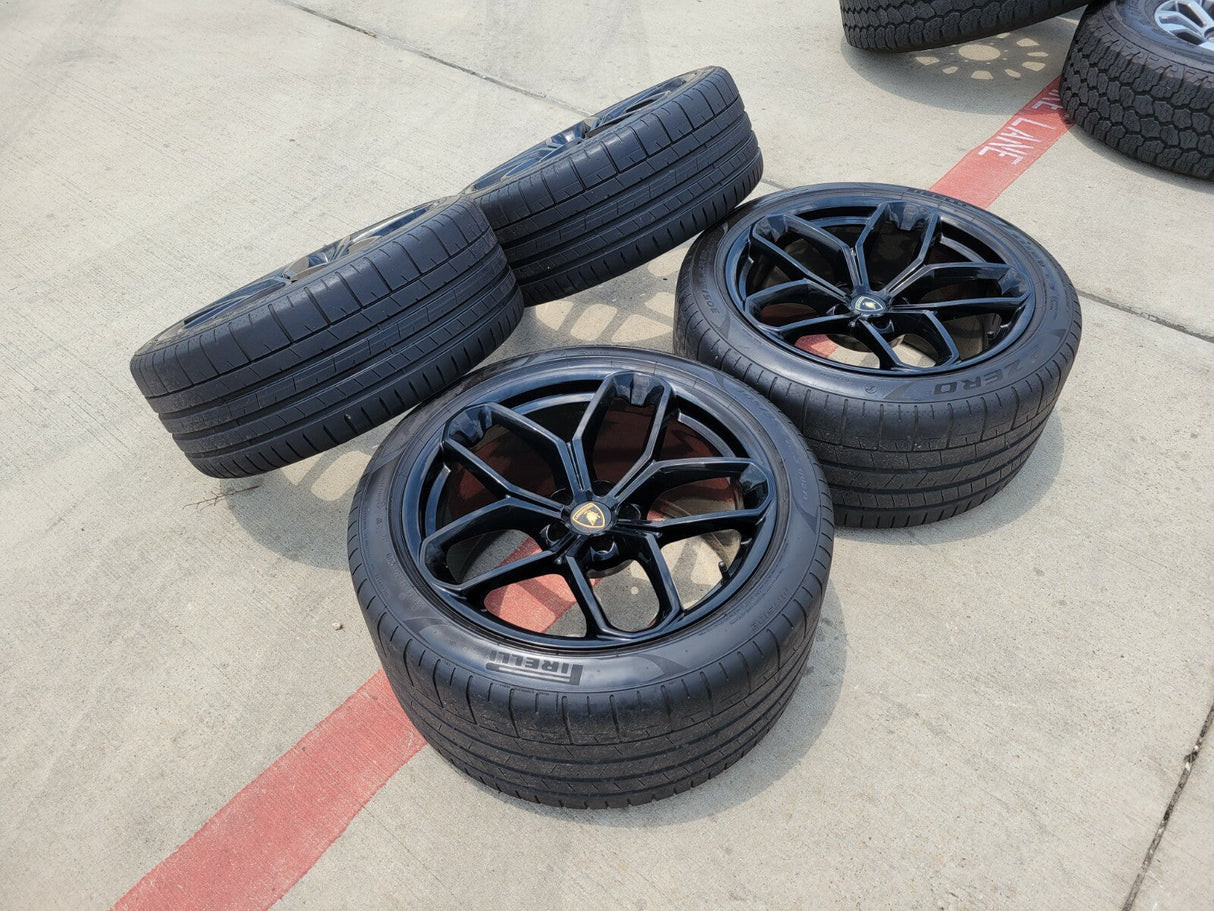 19" Lamborghini Huracan LP580 OEM wheels rims tires OE Kari Texas Truck Tire