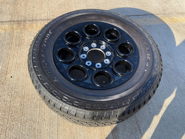 20" Ford F-250 F-350 OEM TREMOR 10484 10299 wheel rim spare BRIDGESTONE Texas Truck Tire