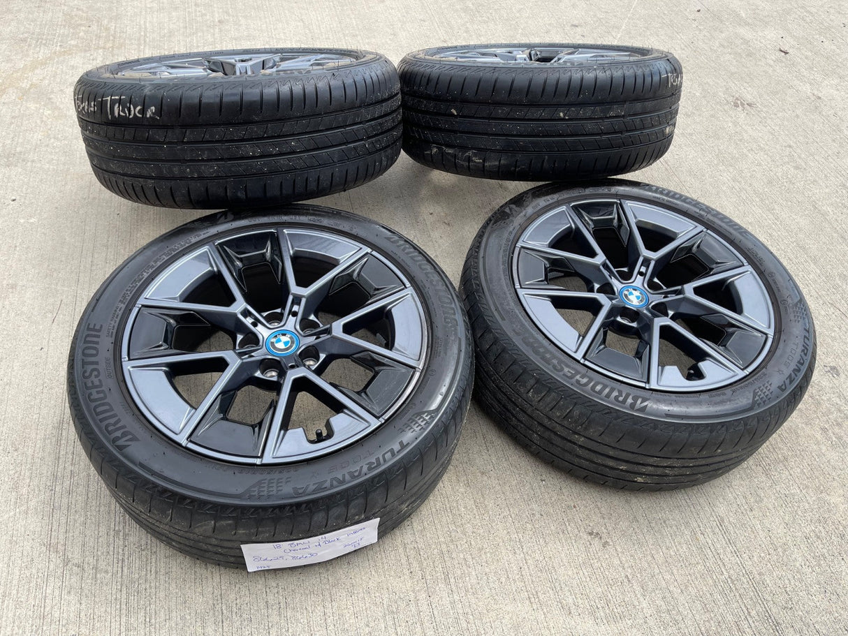 18" BMW OEM 4 5 Series wheels rims 86629 86630 i4 i5 2023 2024 2025 2026 2027 Texas Truck Tire