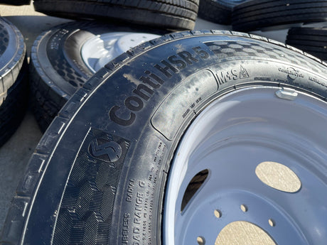 19.5" Ford F-450 Dually F-550 rims wheels RAM 4500 OEM 10x225 CONTINENTAL NEW Texas Truck Tire