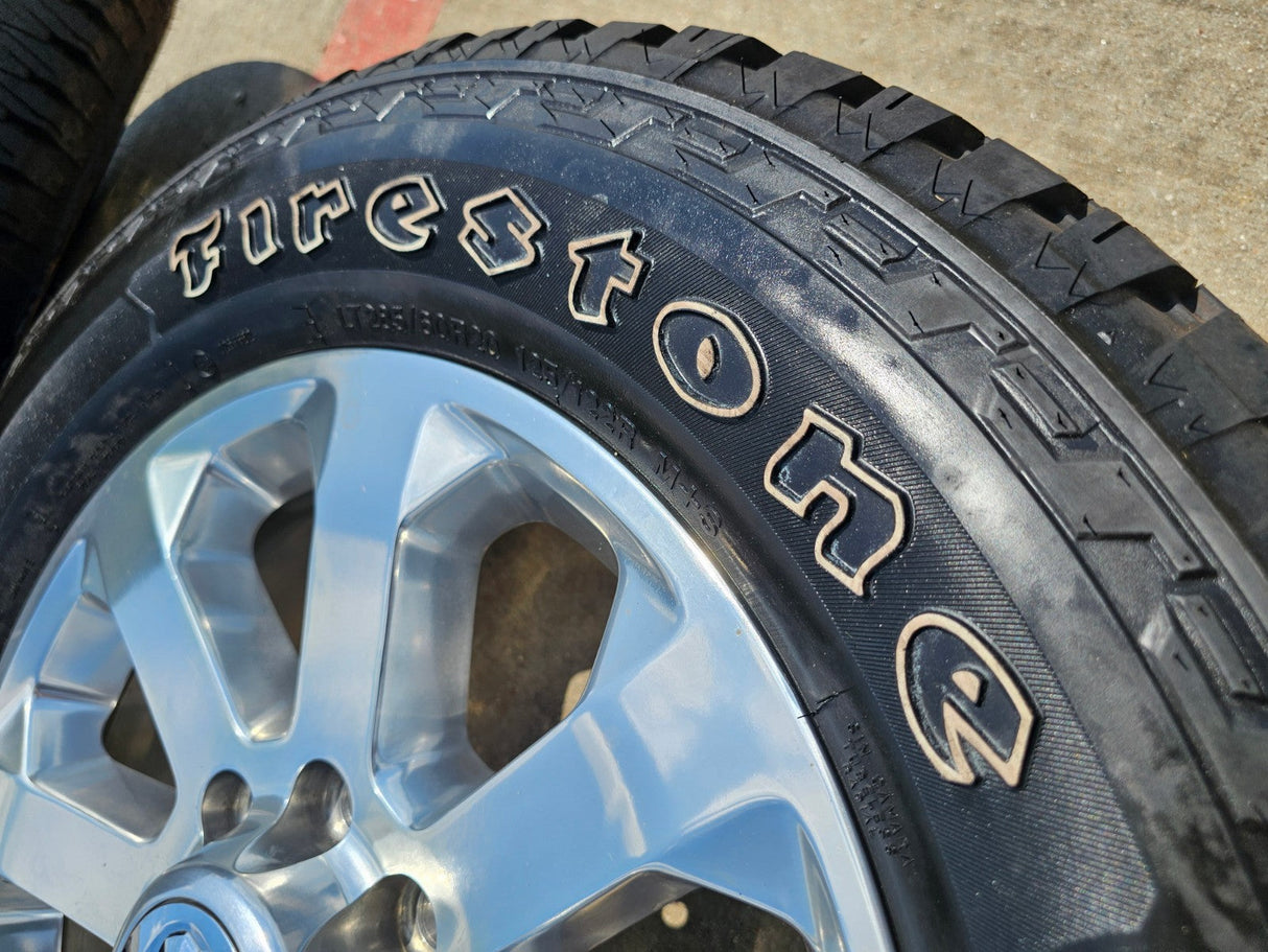 20" Dodge Ram 2500 3500 LARAMIE OEM 2700 wheels rims tires 2024 2025 2026 NEW Texas Truck Tire