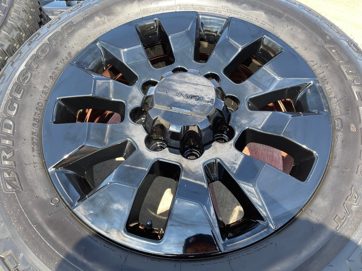20" GMC Sierra DENALI Chevy Silverado 2500 3500 OEM 5960 5947 wheels rims NEW Texas Truck Tire