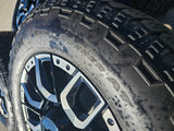 20" Chevy Silverado High Country 2500 3500 OEM Black wheels rims 2023 2024 2025 Texas Truck Tire