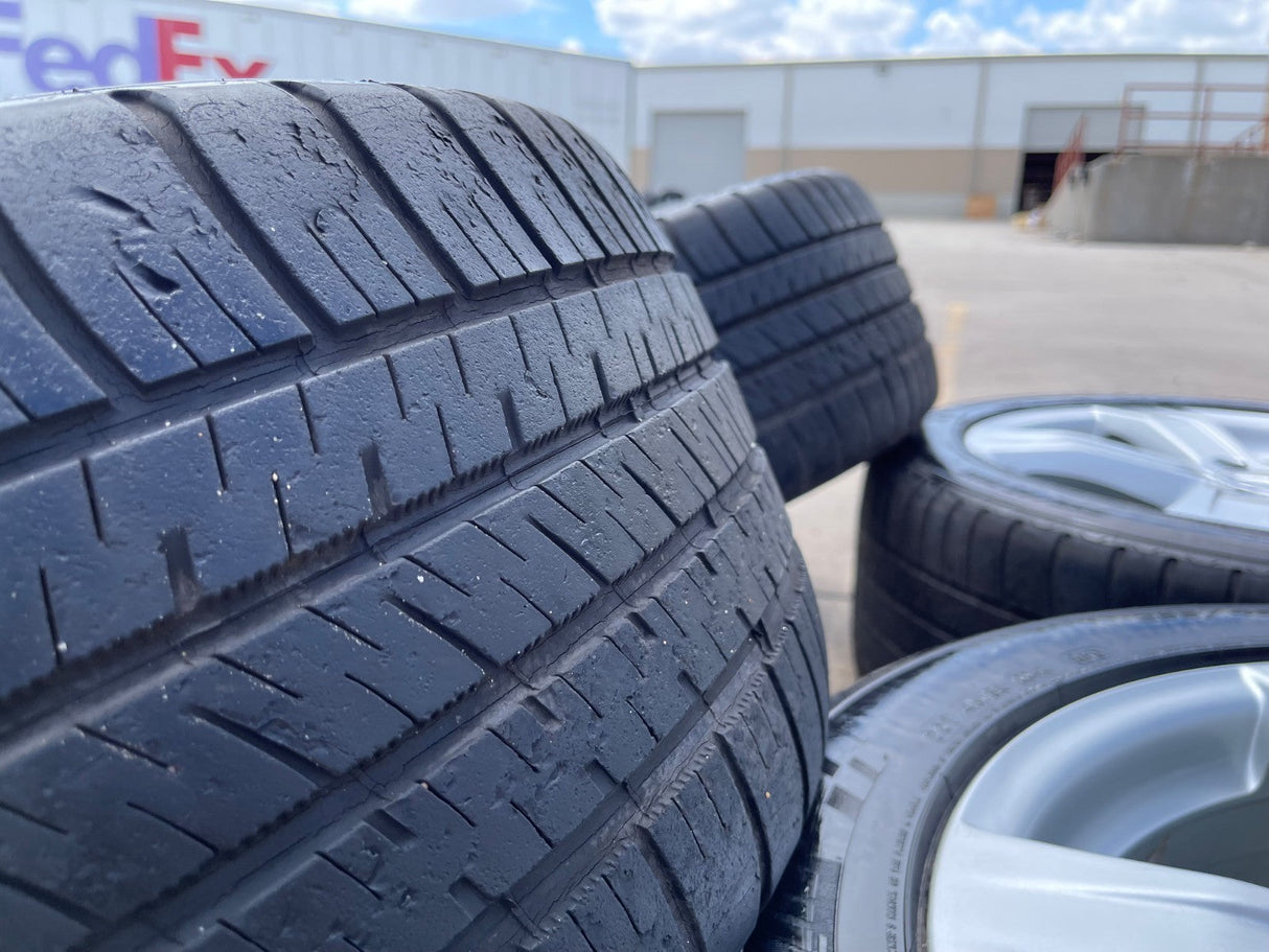 18" Mercedes OEM 85121 wheels rims tires S C E CLASS Texas Truck Tire