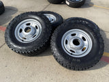 17" Ford F-250 F-350 OEM 3828 wheels rims tires GOODYEAR TERRITORY A/T 33" NEW Texas Truck Tire