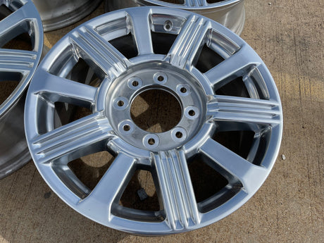 20" Ford F-250 F-350 Platinum OEM 10153 rims wheels 2020 2022 2024 2025 2026 NEW Texas Truck Tire