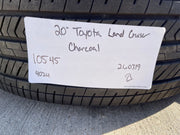 (5) 20" Toyota Land Cruiser OEM wheels rims 94057 Tundra Sequoia 2024 2025 2026 Texas Truck Tire