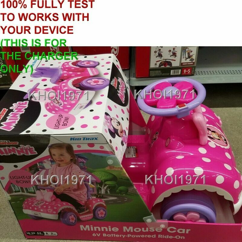 6V AC Wall Charger Adapter for Disney The Good Dinosaur Ride-On and KidTrax Vehicles