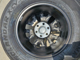 17" Toyota 4Runner Tacoma TRD OEM 94254 10637 wheels rims 2025 2026 NEW Texas Truck Tire