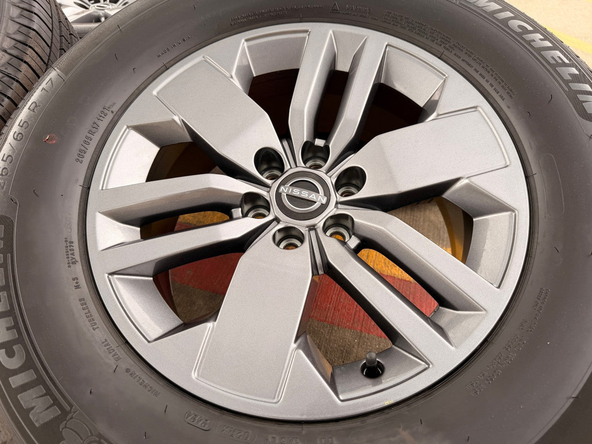 17" Nissan Frontier OEM PRO-4X Edition wheels rims MICHELIN NEW 2026 Texas Truck Tire