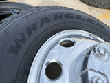17" Dodge Ram 3500 Dually Laramie 8x200 wheels rims 2701 2702 OEM GOODYEAR Texas Truck Tire