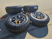 18" Ford Expedition F-150 TREMOR OEM rims wheels TIMBERLINE 2025 2026 2027 NEW Texas Truck Tire