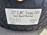 20" GMC Sierra AT4 2500 3500 OEM wheels rims 5950 Silverado NITRO 35" Texas Truck Tire