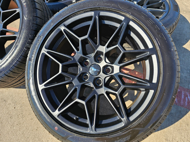 19" Ford Mustang GT Track Pack OEM 10600 10603 wheels rims 2025 2026 2027 NEW Texas Truck Tire