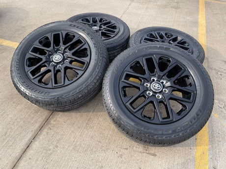 20" Toyota Tundra TRD OEM wheels rims TSS 75276 95295 Sequoia 2024 2025 2026 NEW Texas Truck Tire