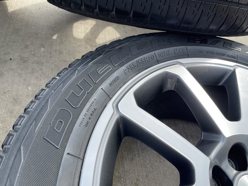 20" Chevy Colorado Blazer GMC Canyon Acadia XT6 XT5 OEM 5793 wheels rims tires Texas Truck Tire