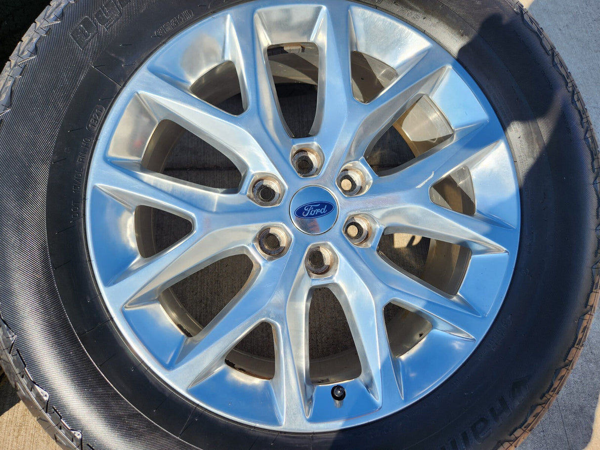 20" Ford F-150 Expedition OEM rims wheels tires 3989 3991 Expedition NEW Texas Truck Tire