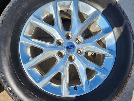 20" Ford F-150 Expedition OEM rims wheels tires 3989 3991 Expedition NEW Texas Truck Tire