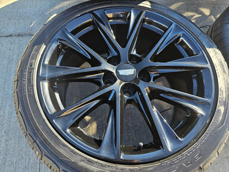 19" Cadillac CT5 CT5-V Platinum OEM 4840 wheels rims 84894843 2024 2025 2026 NEW Texas Truck Tire