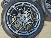 19" Ford Mustang GT Track Pack OEM 10600 10603 wheels rims 2025 2026 2027 NEW Texas Truck Tire