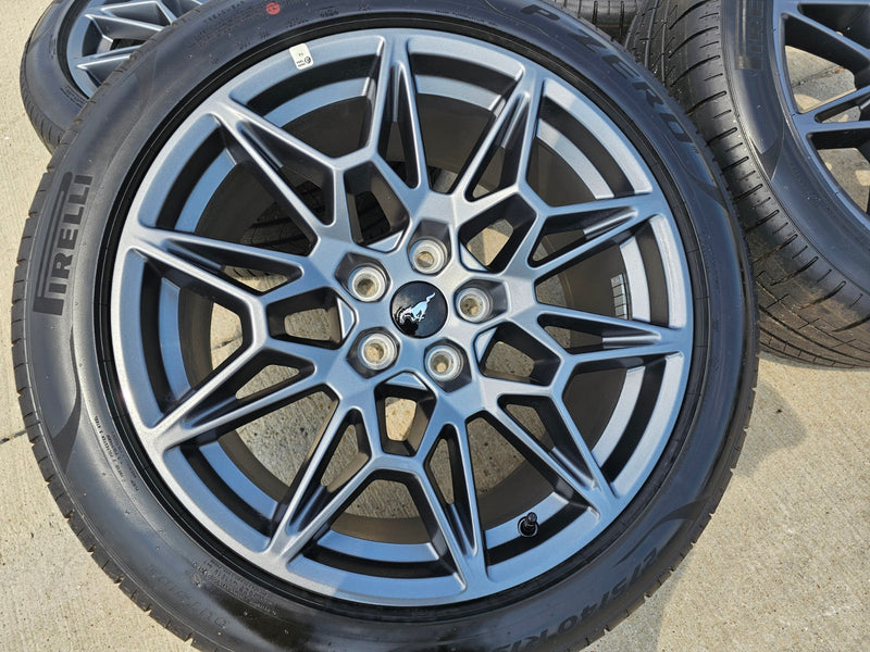 19" Ford Mustang GT Track Pack OEM 10600 10603 wheels rims 2025 2026 2027 NEW Texas Truck Tire