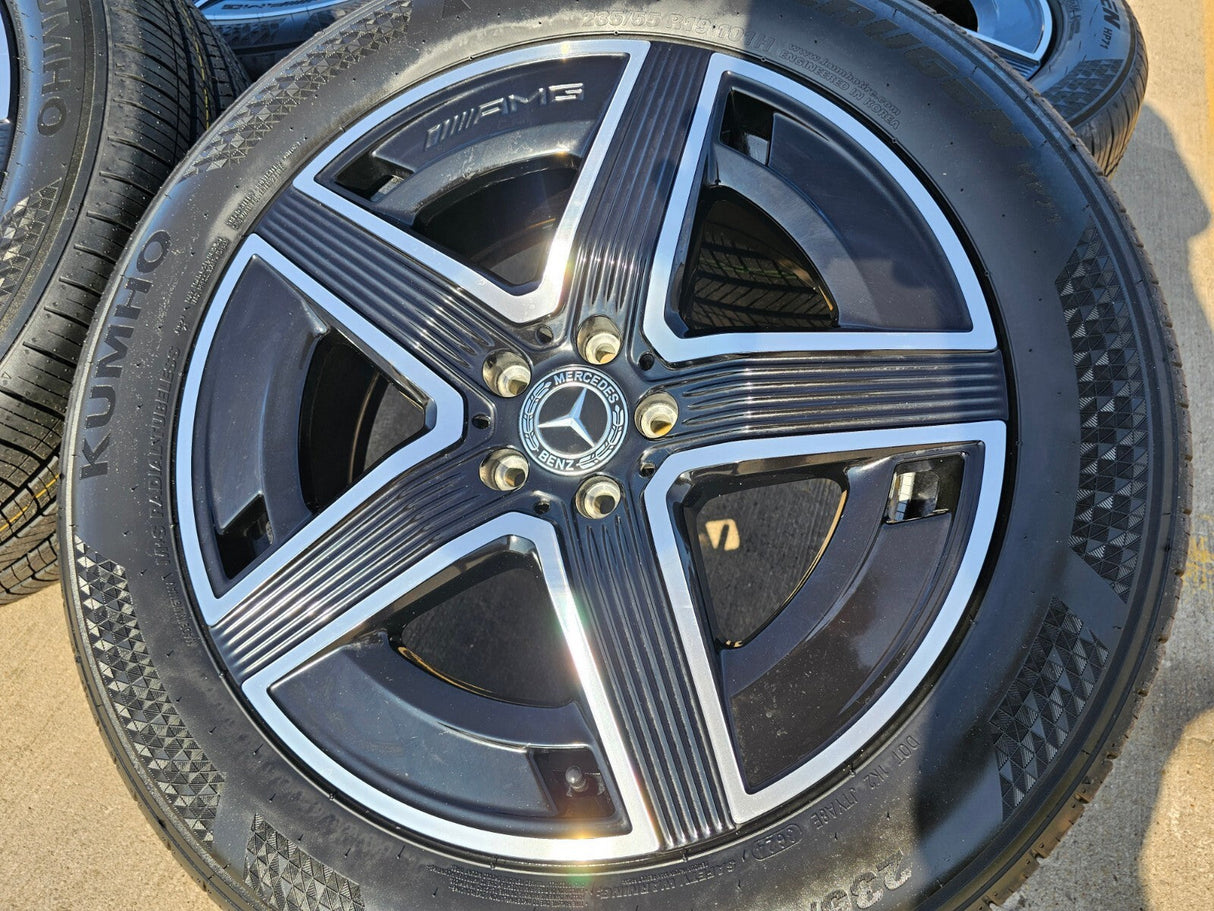 19" Mercedes GLC300 AMG C E S Class OEM 85911 85912 wheels rims tires NEW Texas Truck Tire